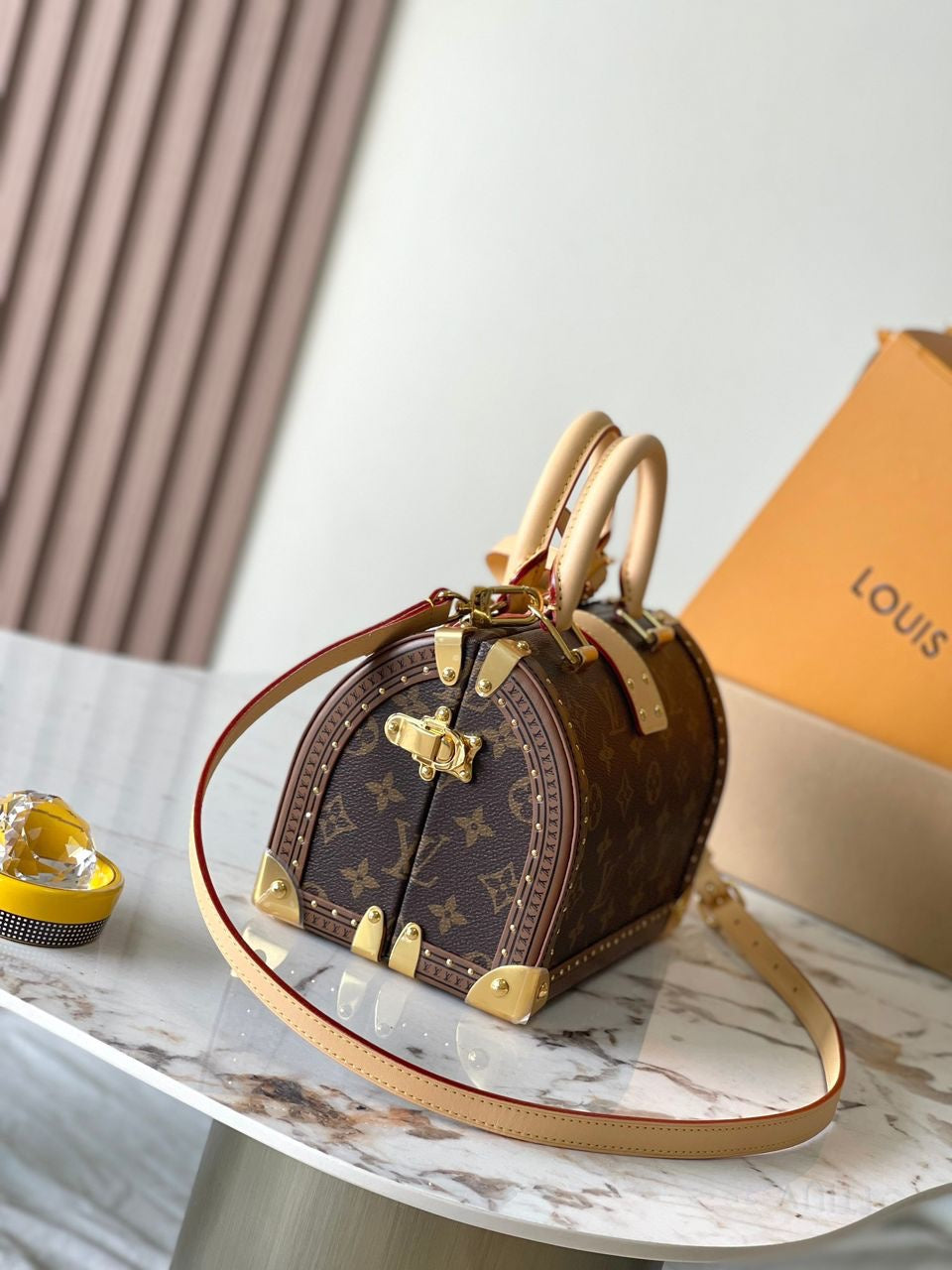 Sac A Main Louis Vuitton Speedy Trunk 20