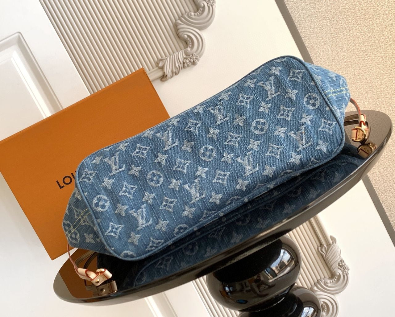 Sac Louis Vuitton Neverfull Denim
