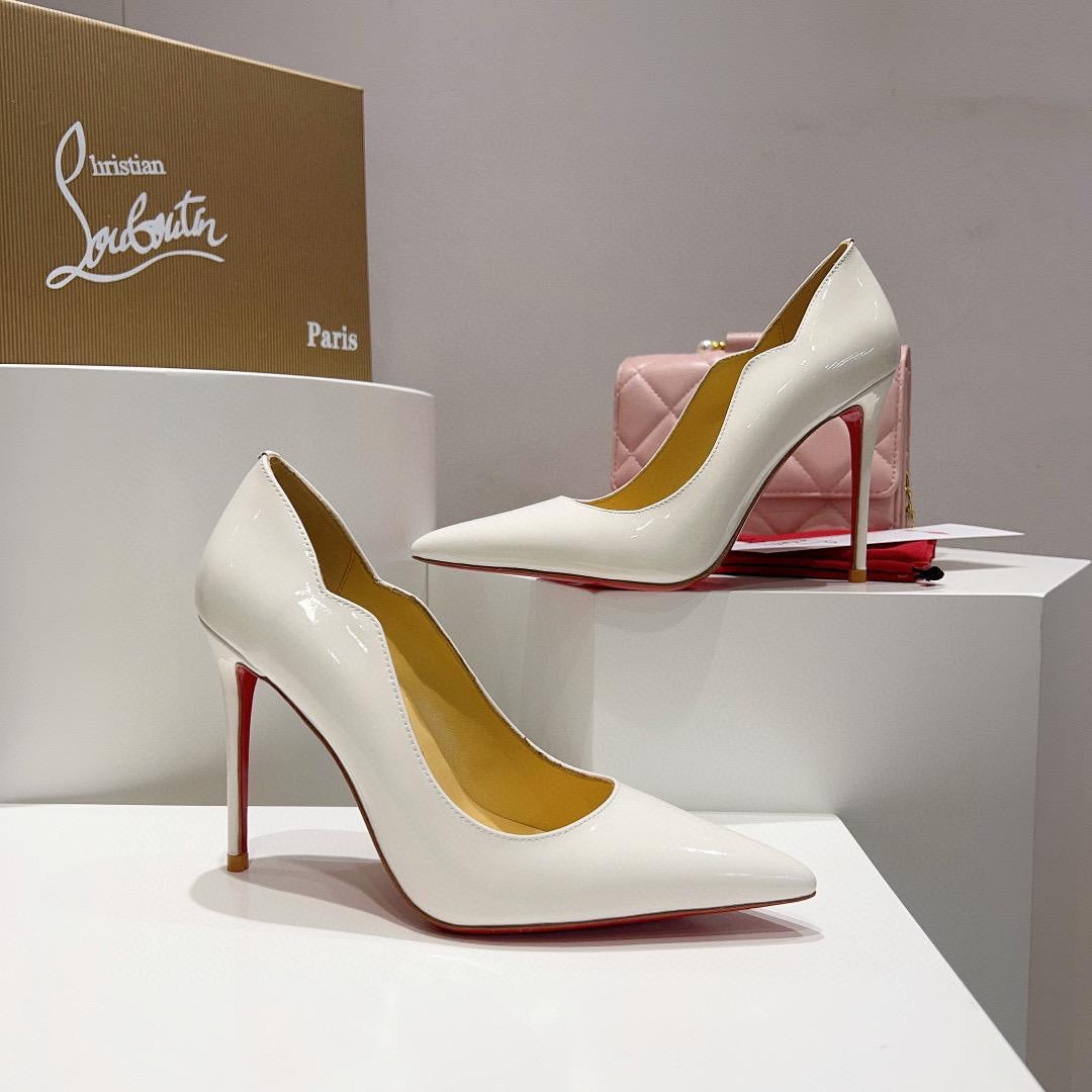 Talons Louboutin Blanc