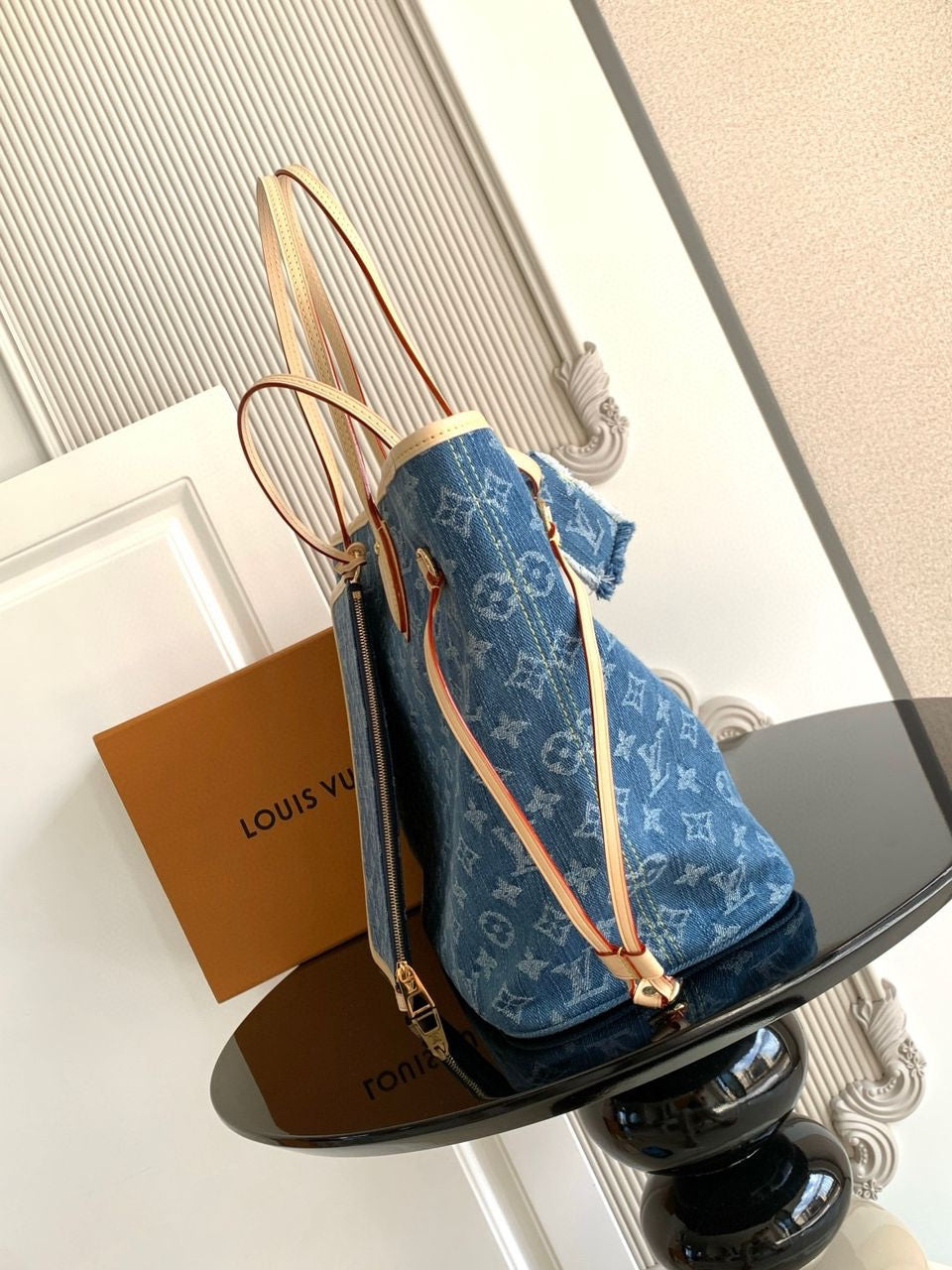 Sac Louis Vuitton Neverfull Denim