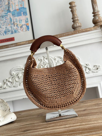 Sac Chloé Raphia Beige