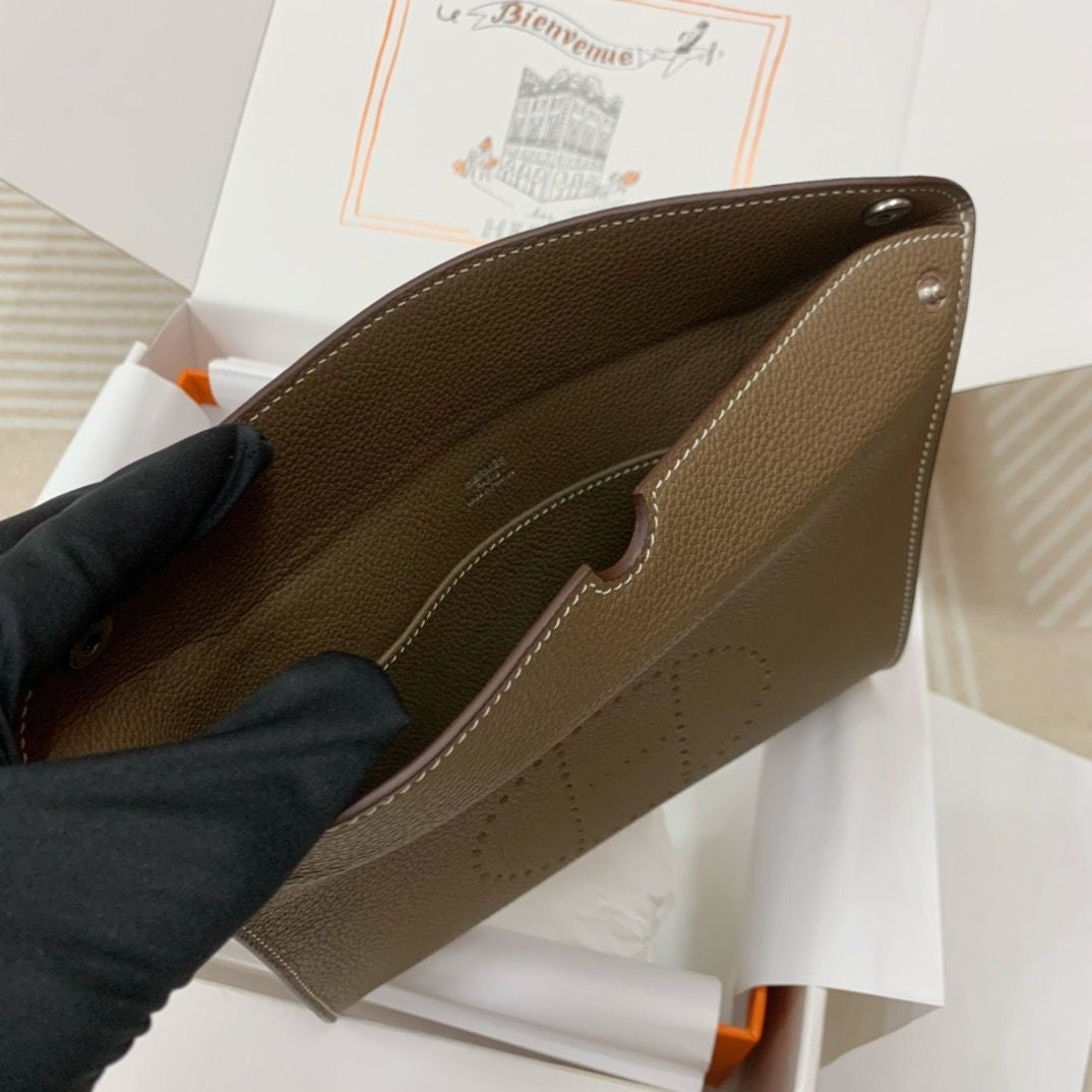 SAC ÉPAULE HERMES ÉTOUPE