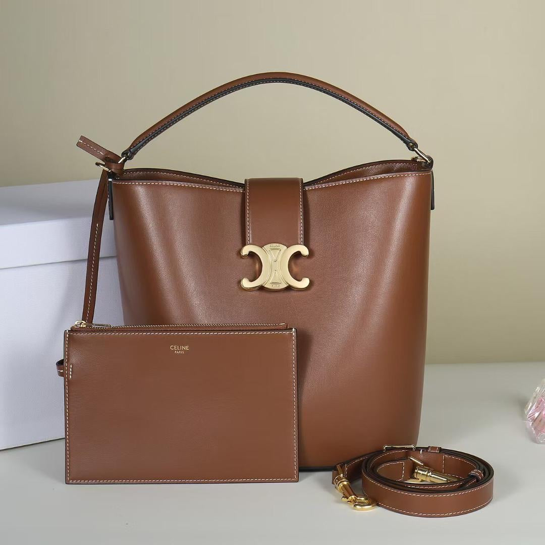 Sac A Main Céline Seau Marron