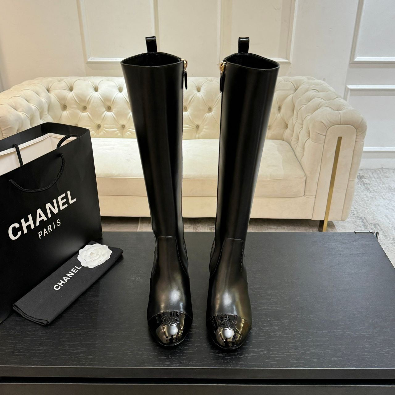 Bottes Hautes Chanel