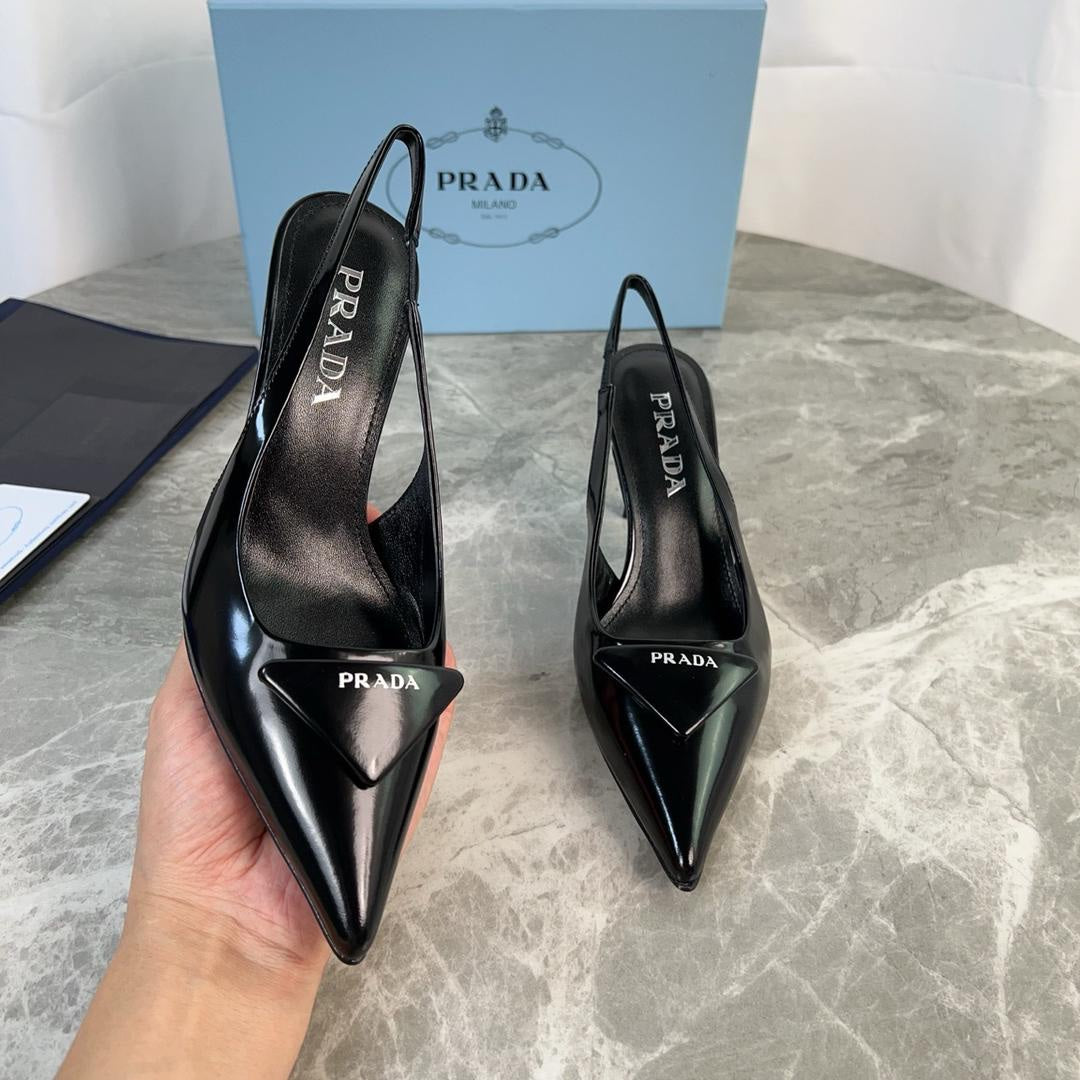 Escarpins Prada Noir Glossy