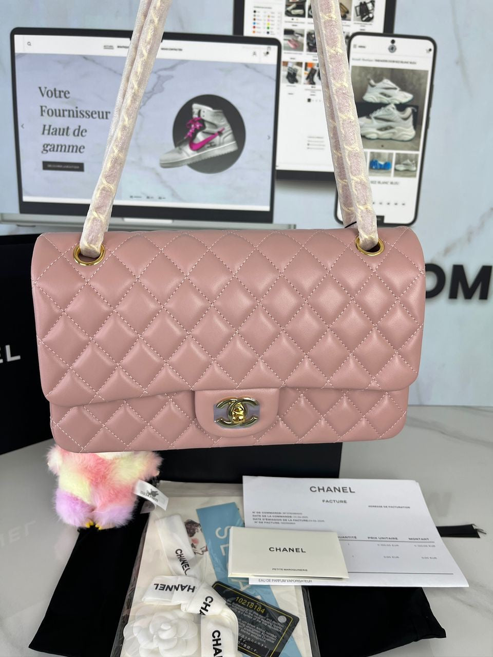 Sac A Main Chanel Timeless Rose