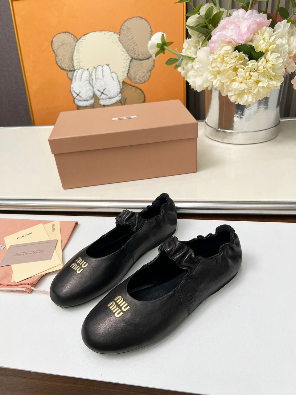 Ballerines Miu Miu Noir