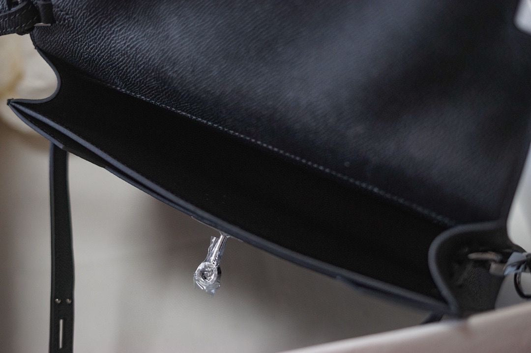 SACOCHE HERMÈS KELLY DÉPÊCHES NOIR