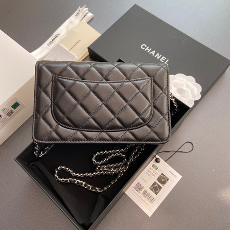Sac A Main Chanel Wallet On Chain Argent