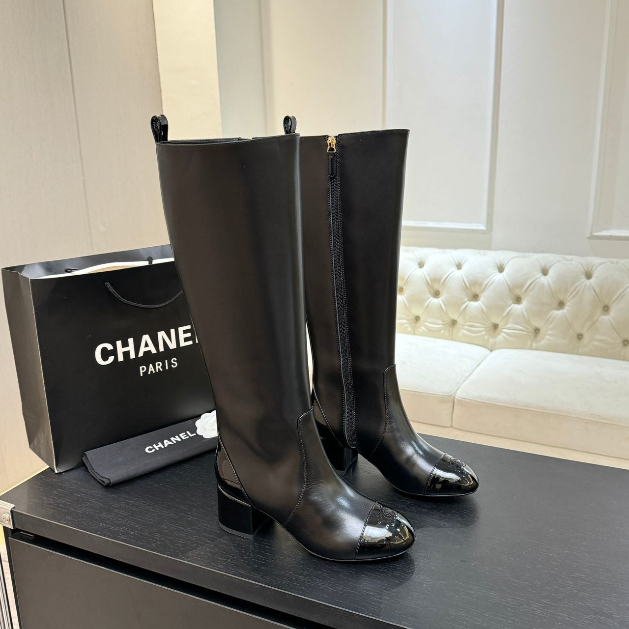 Bottes Hautes Chanel