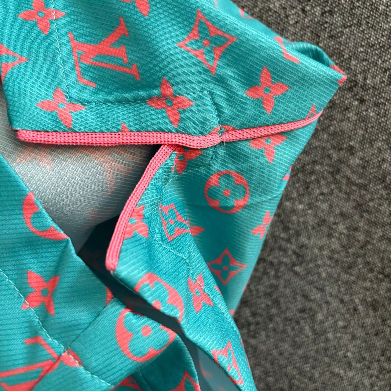 SHORT BAIN LOUIS VUITTON BLEU ROSE