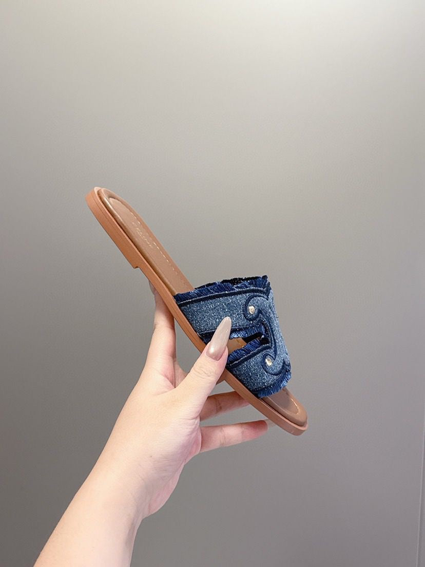 Sandales Céline Denim