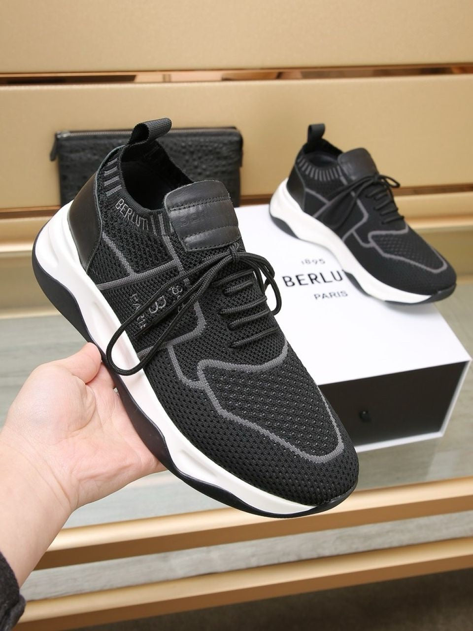 SNEAKERS BERLUTI NOIR