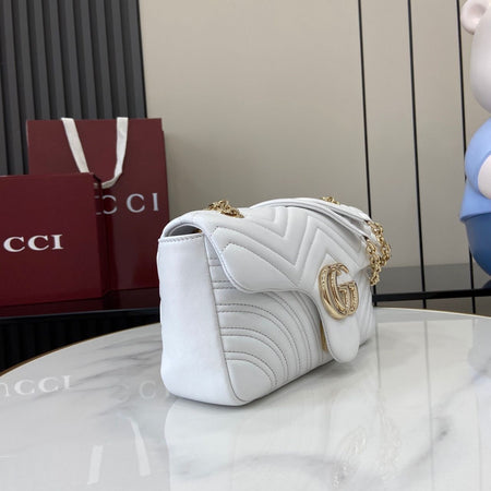 Sac Gucci Marmont Blanc
