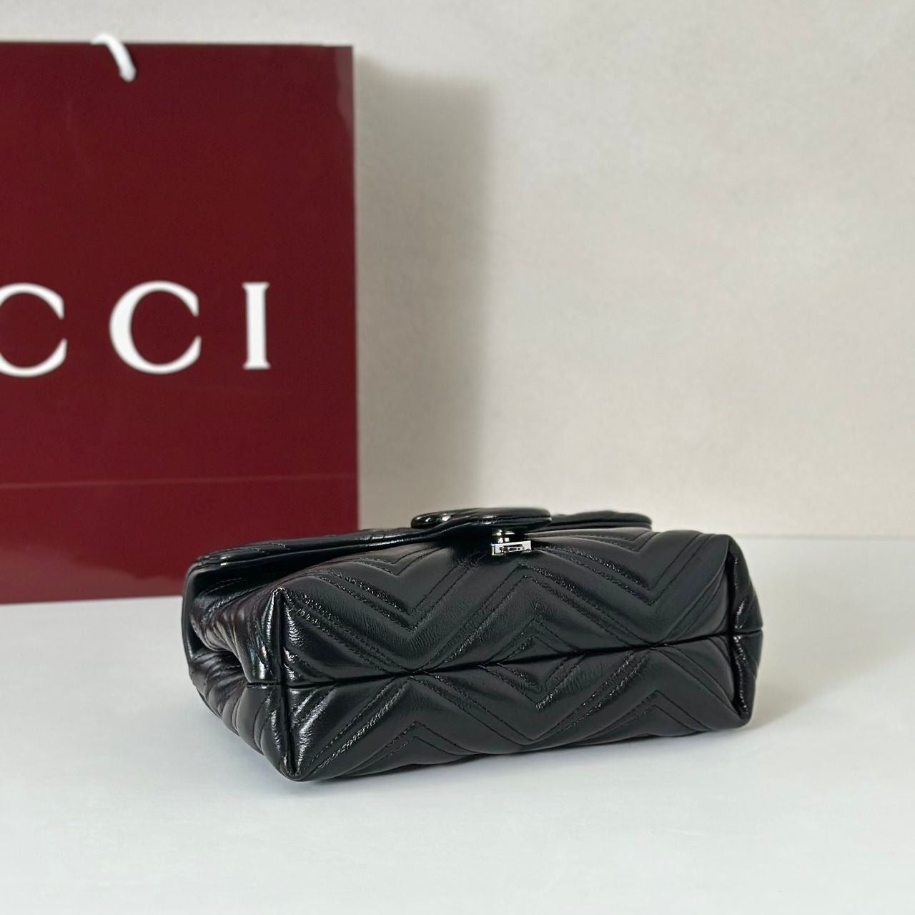 Sac A Main Gucci Marmont Gg Noir