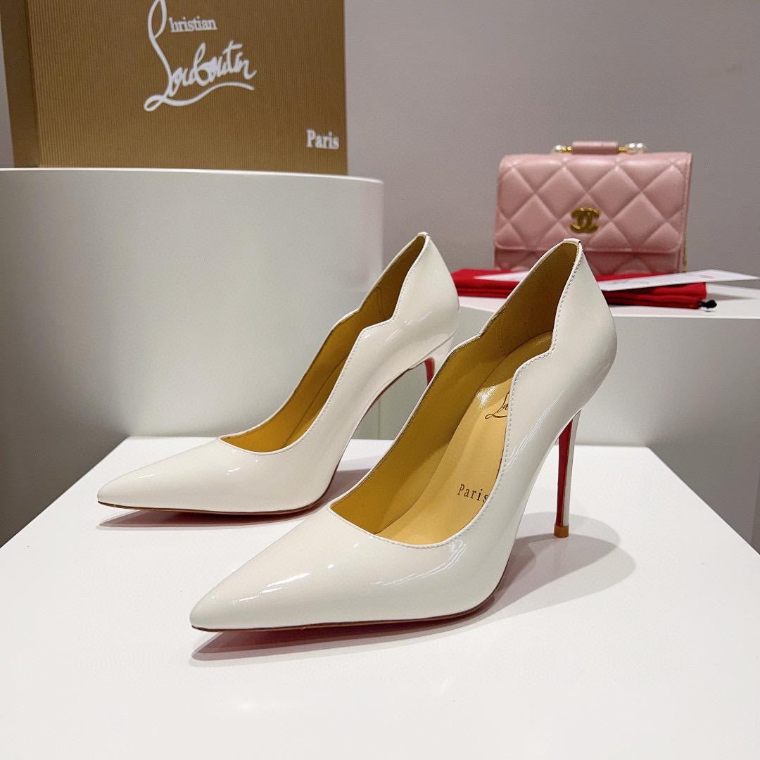 Talons Louboutin Blanc