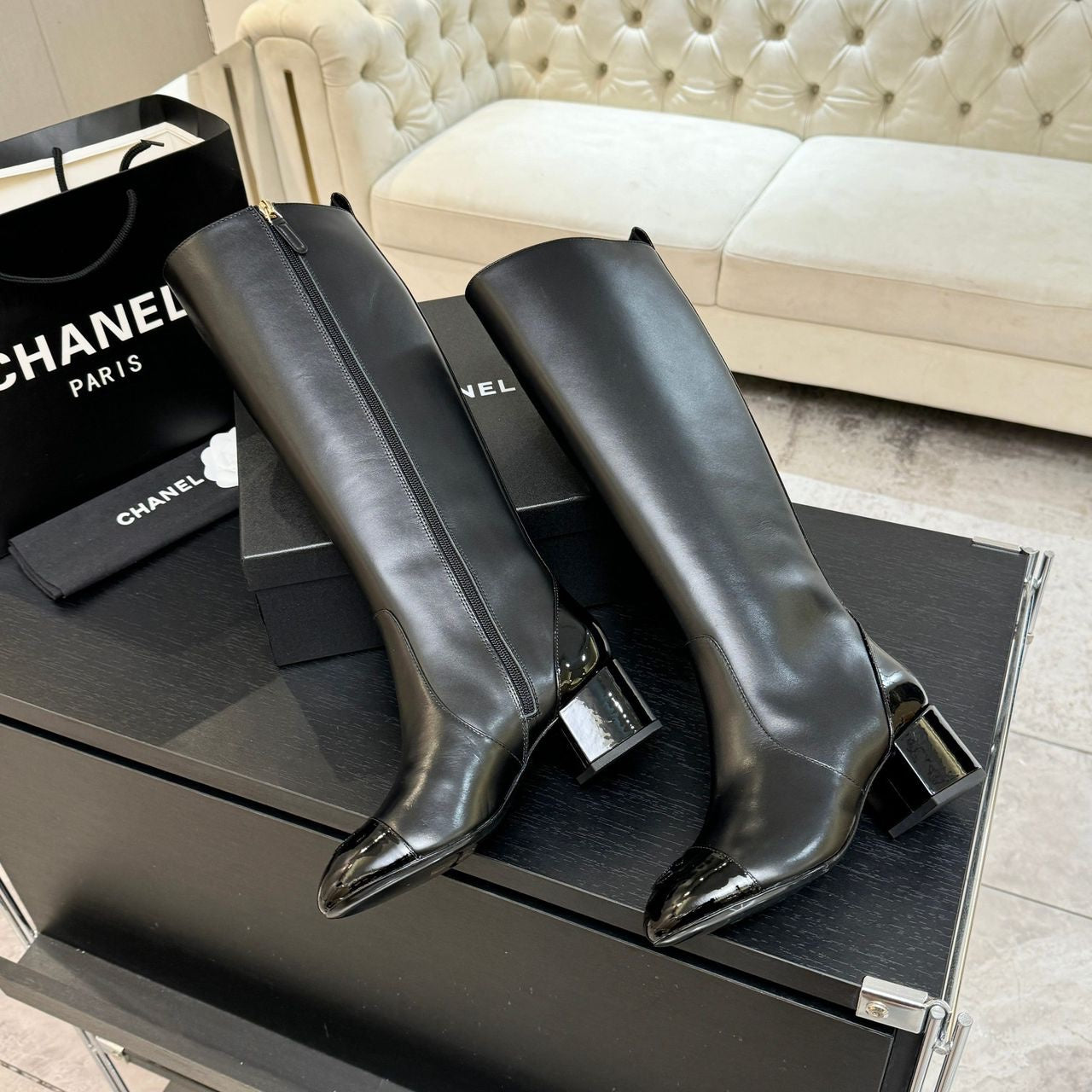 Bottes Hautes Chanel