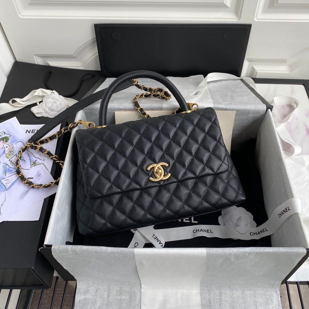 Sac Chanel Coco Handle Noir