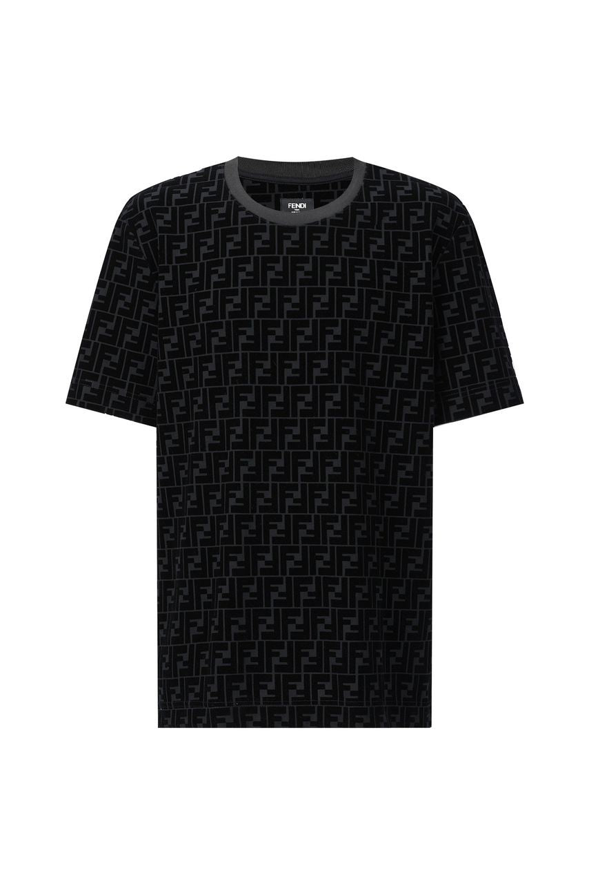 T-SHIRT FENDI FF NOIR