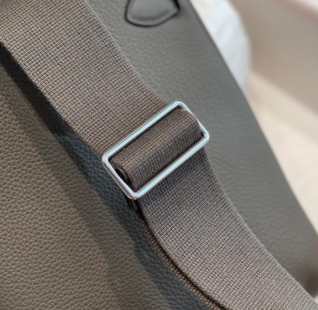 SACOCHE HERMES GRIS