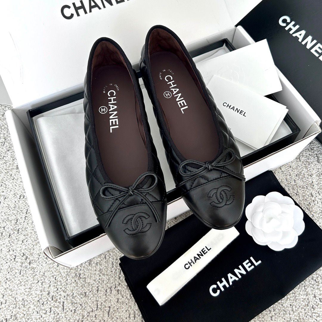 Ballerines Chanel Noir Femme