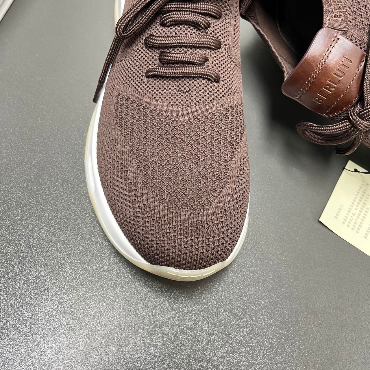 SNEAKERS BERLUTI MARRON