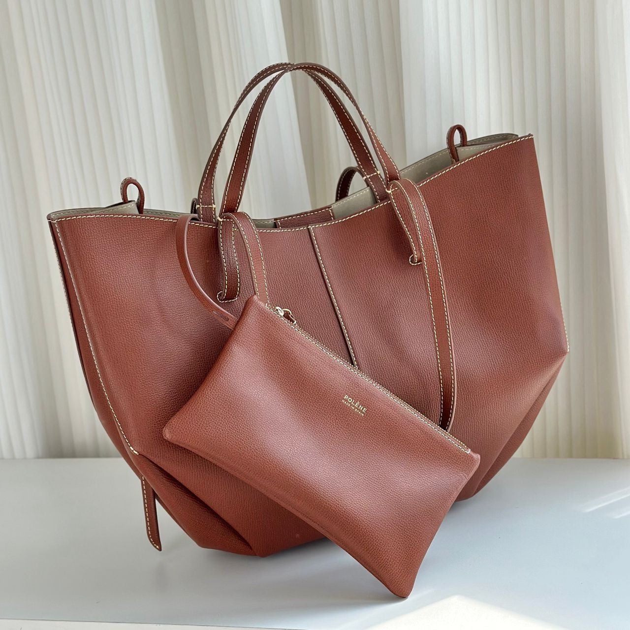 Sac Polène Marron