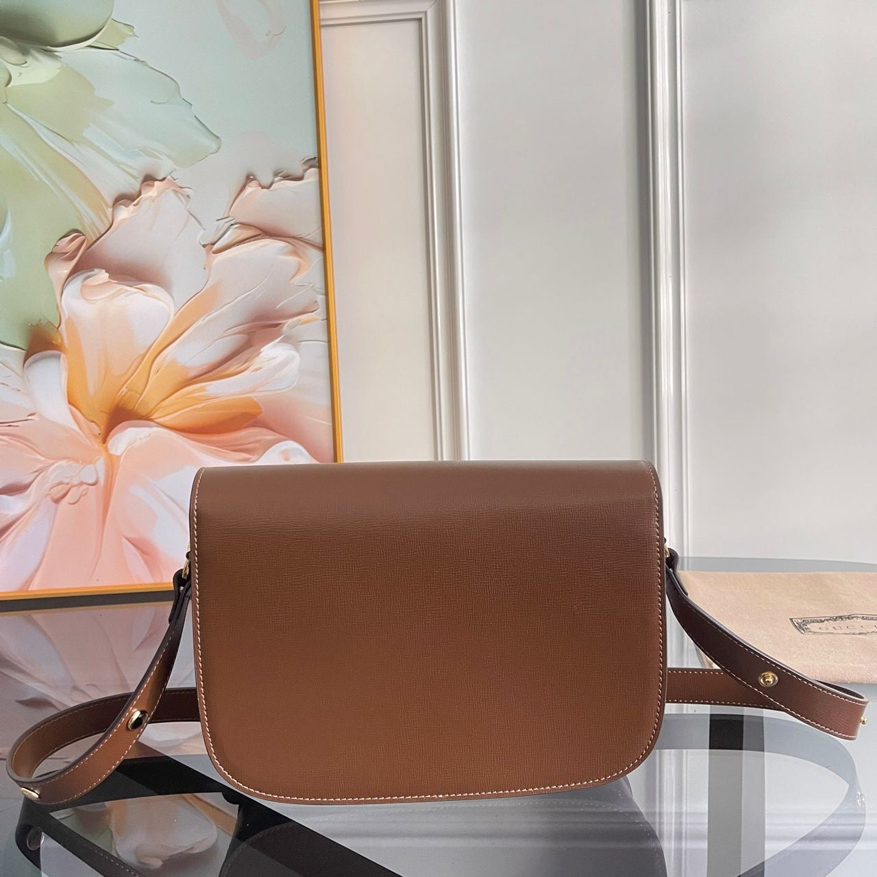 Sac Épaule Gucci Horsebit Marron
