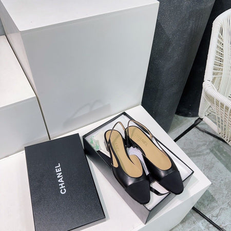 Slingback Chanel Noir