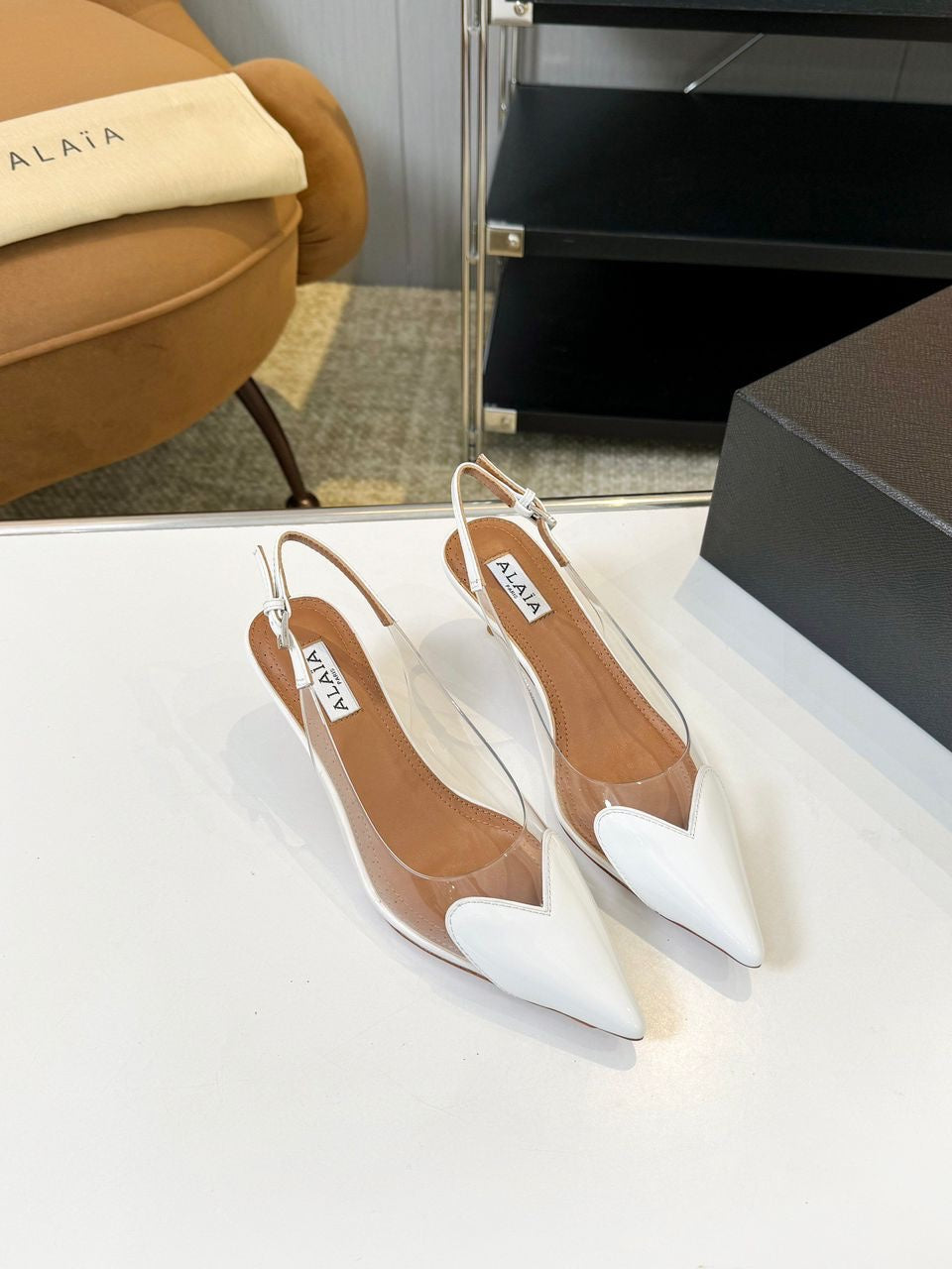 Escarpins Alaia Blanc