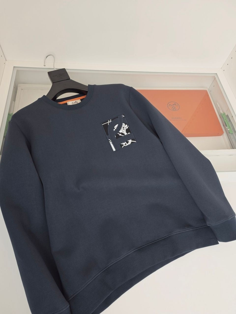 PULL HERMES BLEU MARINE