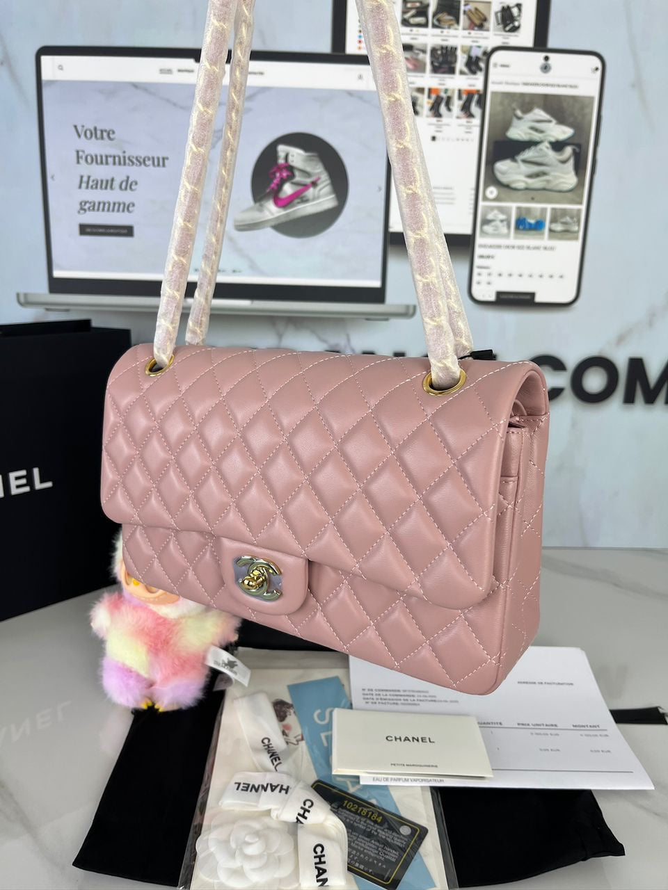 Sac A Main Chanel Timeless Rose