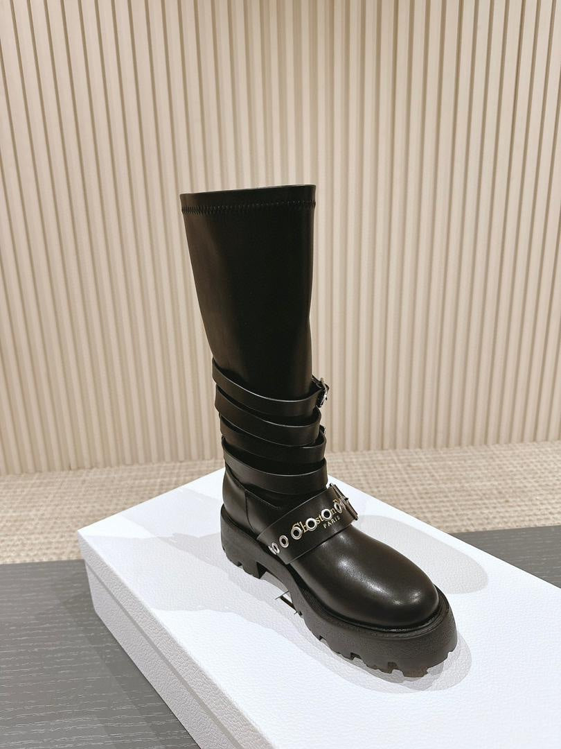 Bottes Dior D-Fight Noir