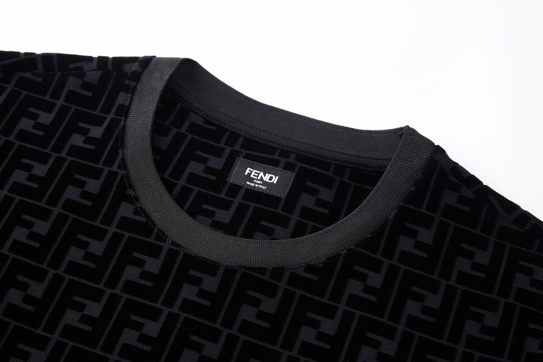 T-SHIRT FENDI FF NOIR