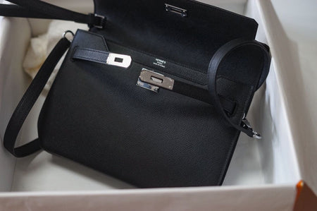 SACOCHE HERMÈS KELLY DÉPÊCHES NOIR
