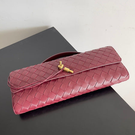 Sac Bottega Veneta Clutch Andiamo Rouge
