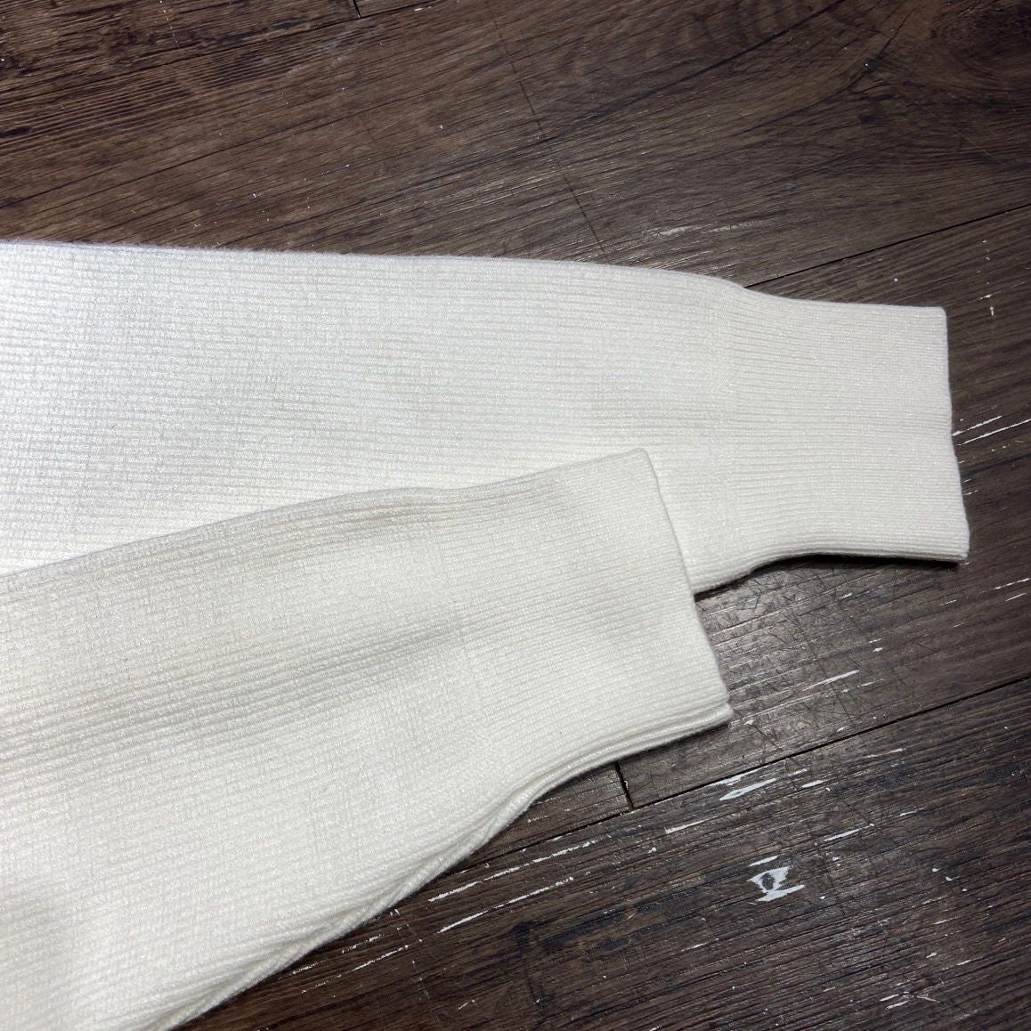 PULL STONE ISLAND BLANC