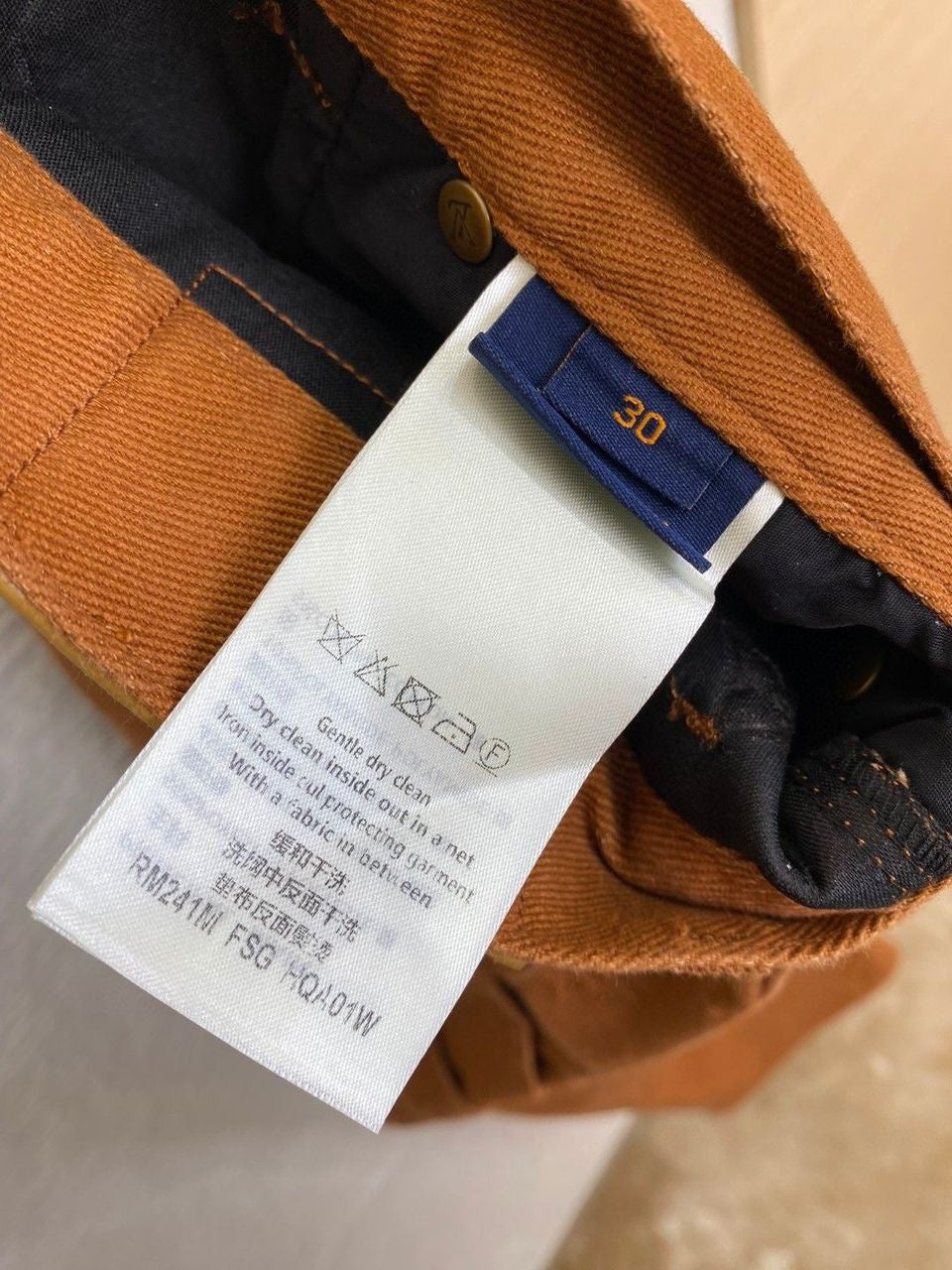 PANTALON LOUIS VUITTON MARRON