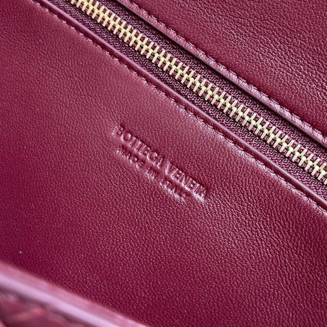 Sac Bottega Veneta Clutch Andiamo Rouge