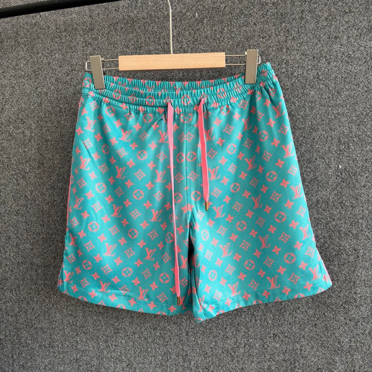 SHORT BAIN LOUIS VUITTON BLEU ROSE