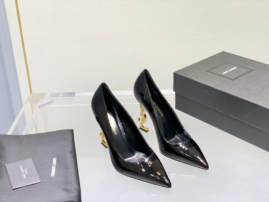 Talons Yves Saint Laurent Or