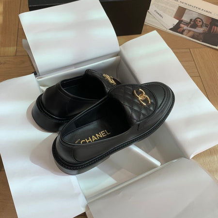 Mocassins Chanel Noir Femme