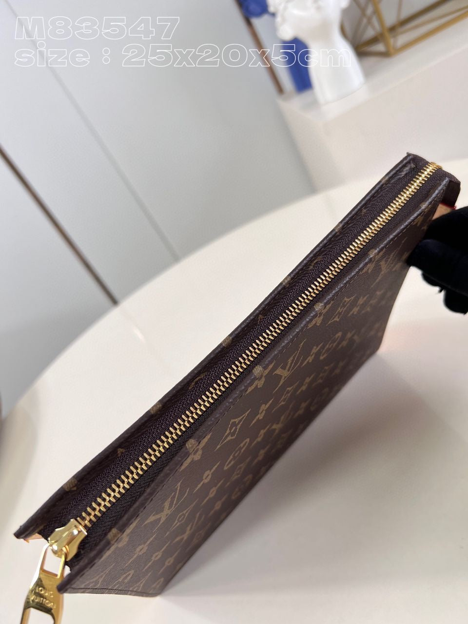 POCHETTE VOYAGE LOUIS VUITTON BEIGE