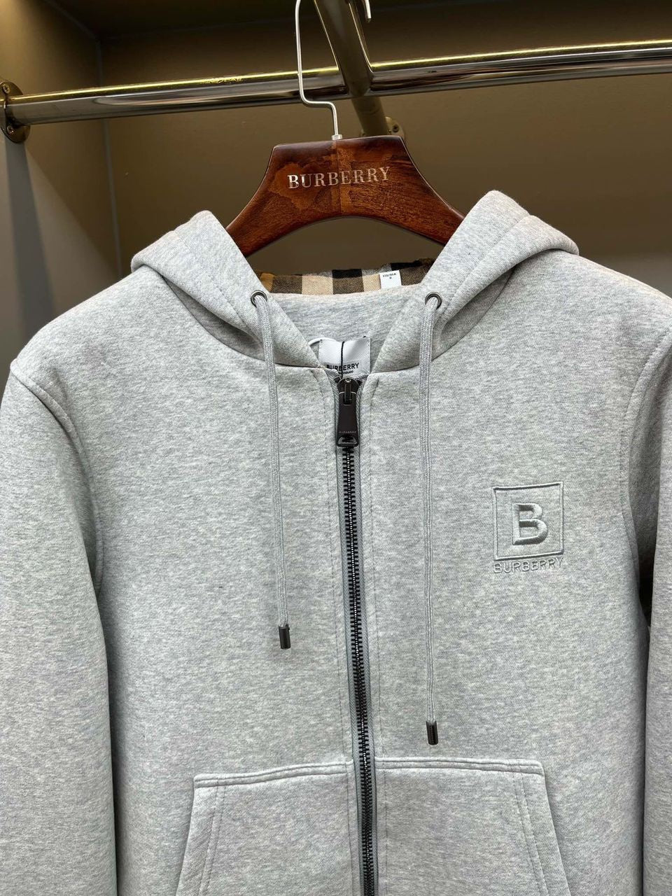 VESTE BURBERRY GRIS