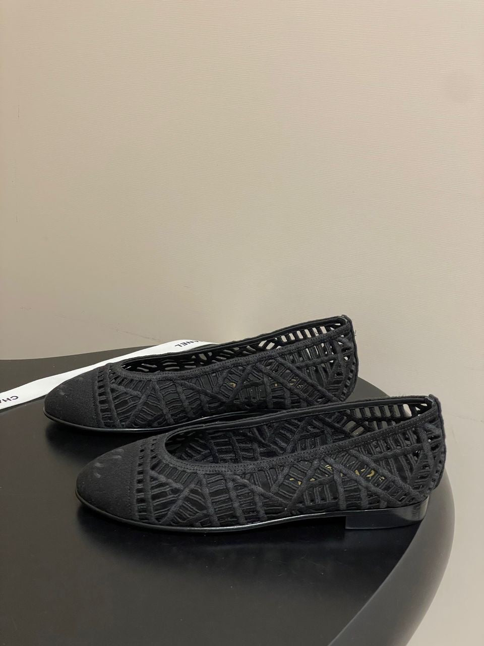 Ballerines Chanel Noir