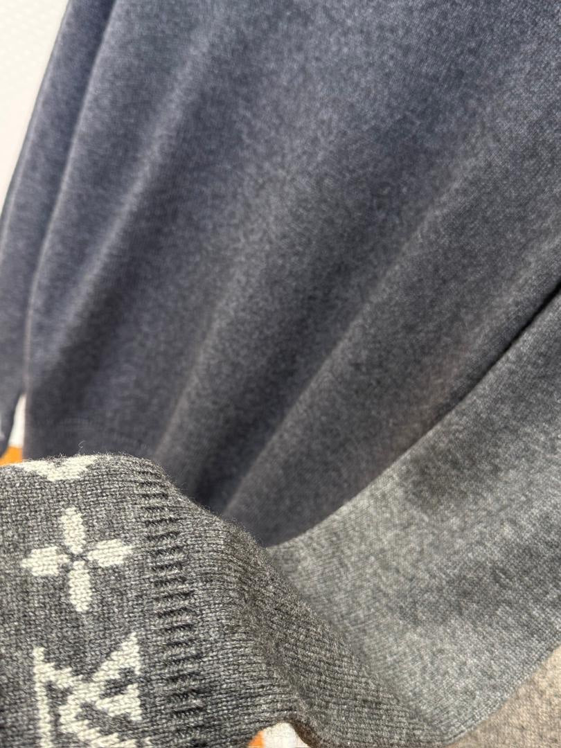 PULL COL ROULÉ LOUIS VUITTON GRIS