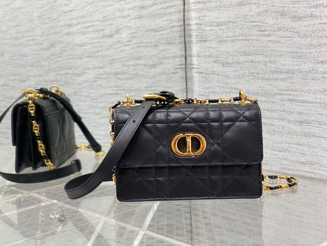 Sac A Main Dior Caro Noir