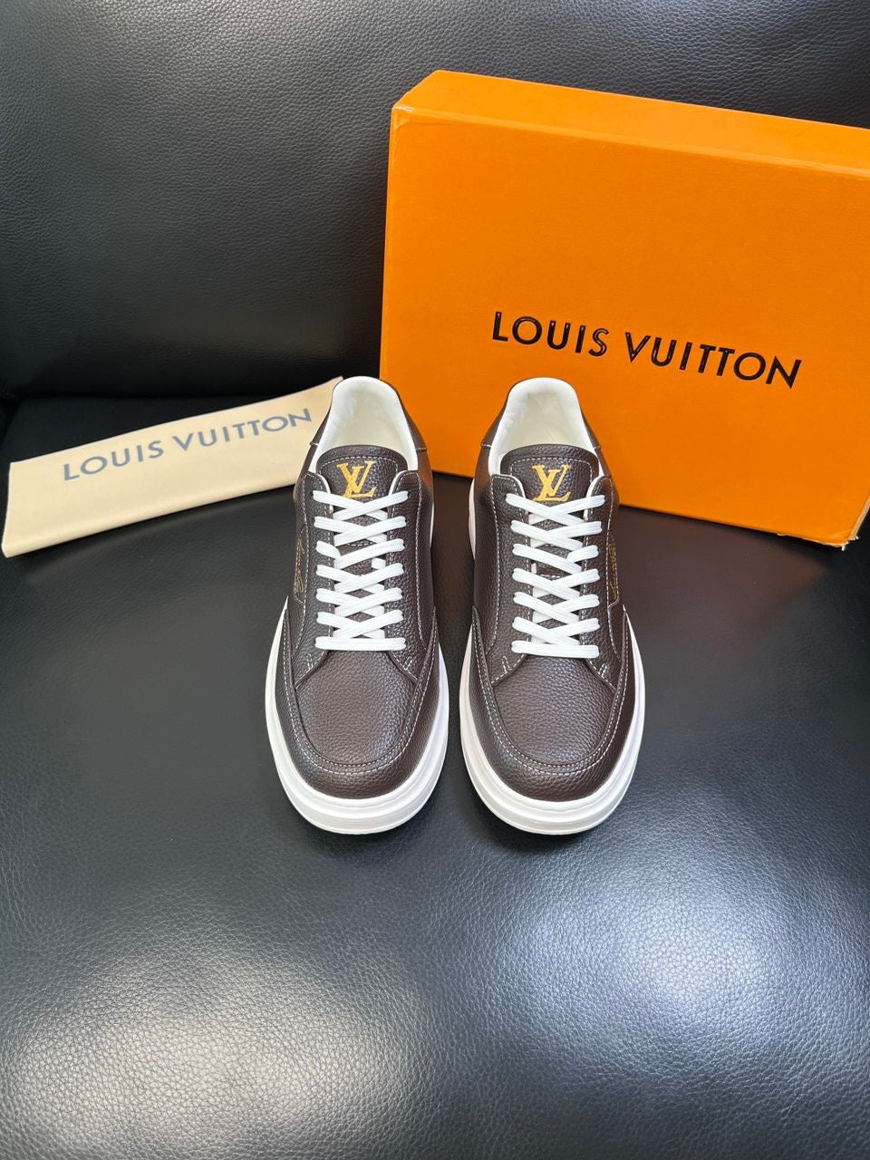 SNEAKERS LOUIS VUITTON MARRON