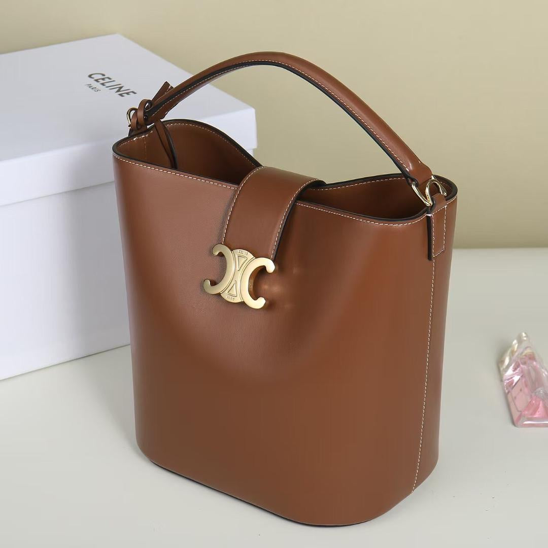 Sac A Main Céline Seau Marron