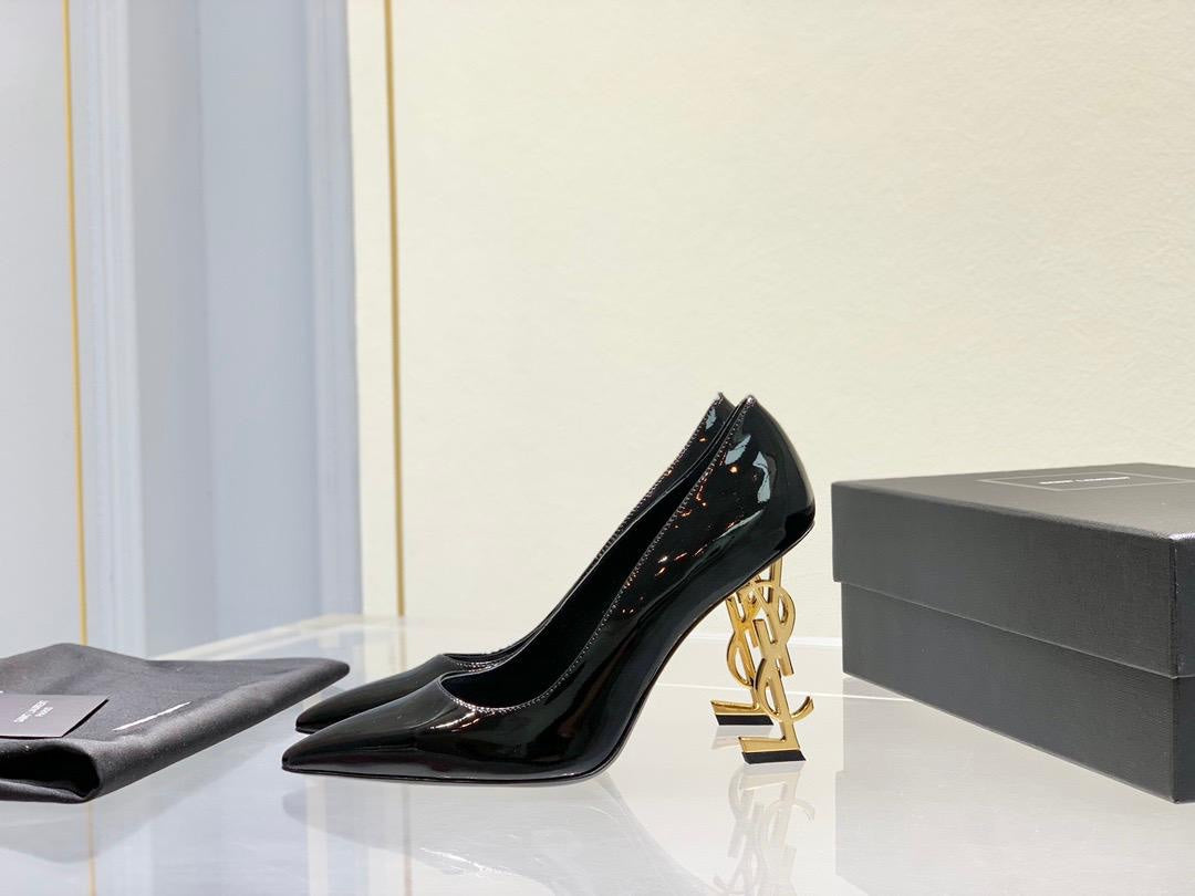 Talons Yves Saint Laurent Or
